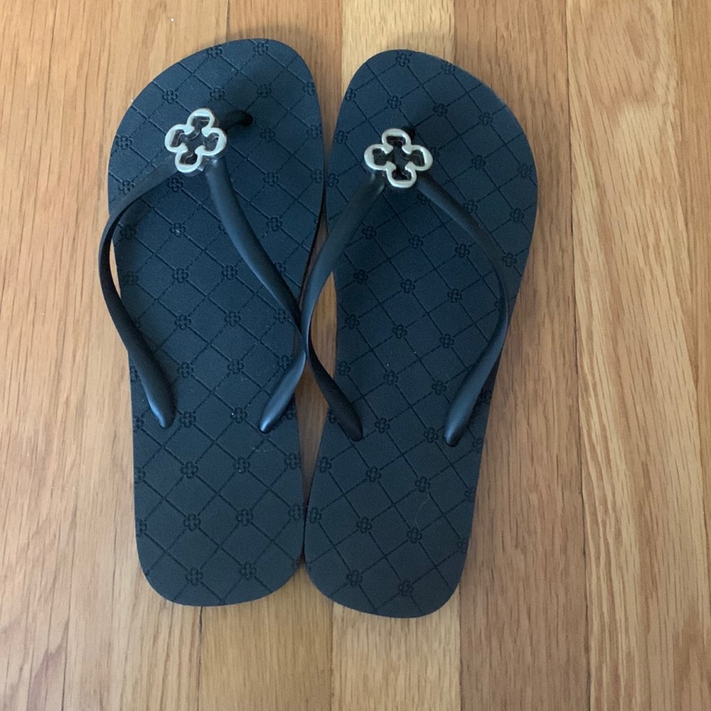 Capodarte Black Flip Flops